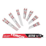 Milwaukee Sabre Saw Blades SZ BL Bi Metal Heavy Duty Demolition For Timber With Nails