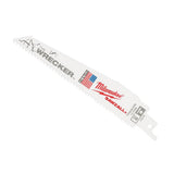 Milwaukee Sabre Saw Blades SZ BL Bi Metal Heavy Duty Demolition For Timber With Nails