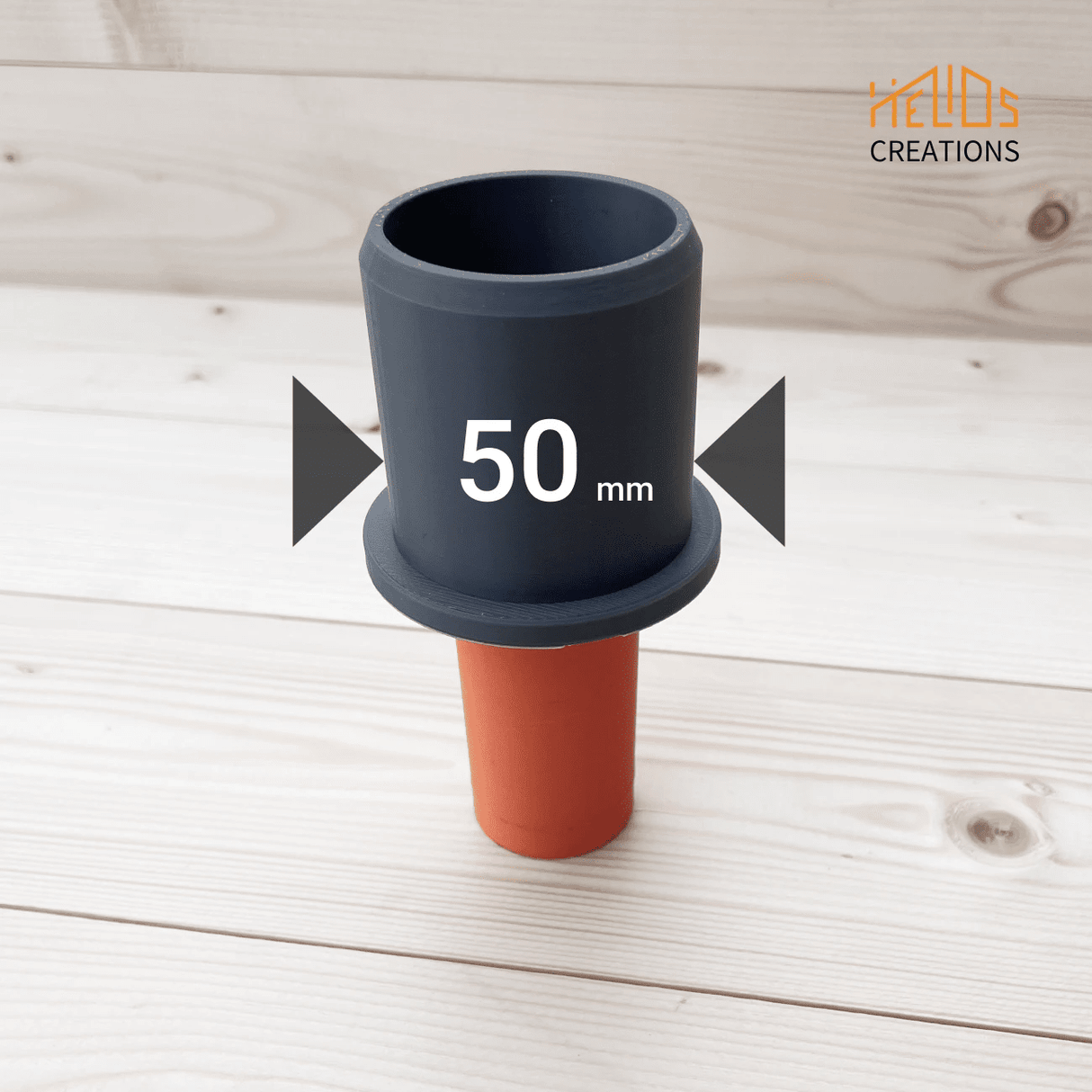 Numatic, Henry family to Ducting Hose Pipe Connector, Sizes: 38, 40, 45, 50 mm by Helios Creations