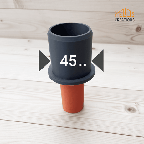 Numatic, Henry family to Ducting Hose Pipe Connector, Sizes: 38, 40, 45, 50 mm by Helios Creations
