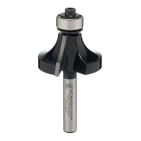 One Quarter Inch Shank Rounding Over Router Cutter 9.5mm Radius Tungsten Carbide Tip 31.8mm Diameter R11 - Armstrong Cheshire