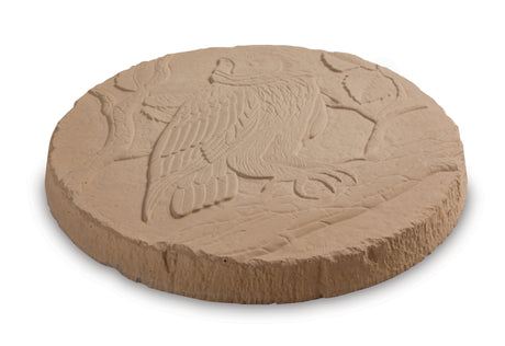 wild bird owl stepping stone 