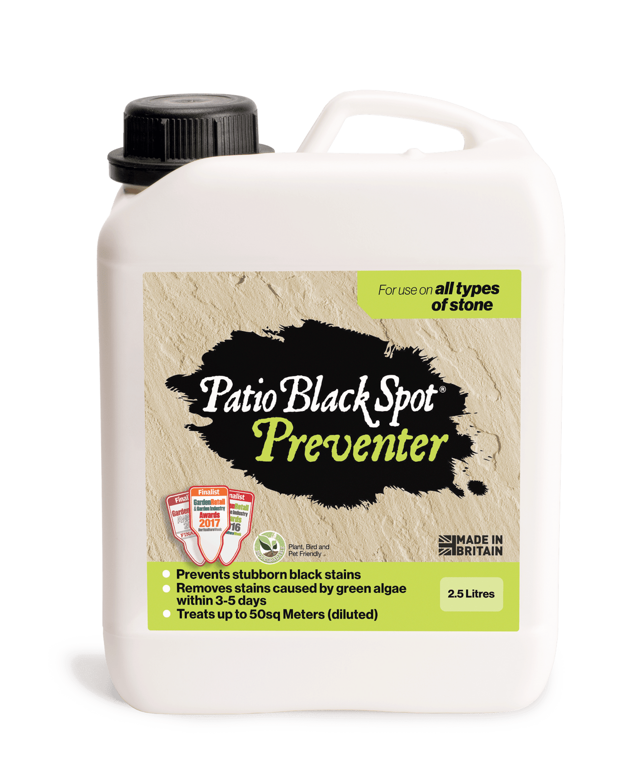 Patio Black Spot Preventer For All Stone Types - Armstrong Cheshire
