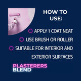 PINK 5 Litres Plasterers Blend SBR - Armstrong Cheshire