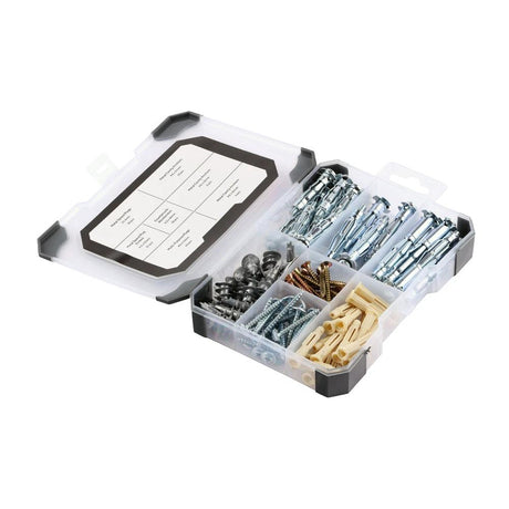 Plasterboard Fixings Mixed 102 Piece - Armstrong Cheshire