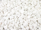 Polar White Spanish Marble Gravel 20mm - 800kg Bulk Bag - Armstrong Cheshire