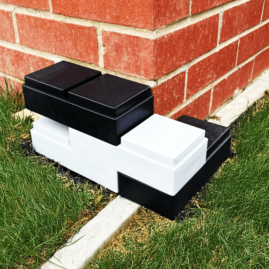 PolyBrick Giant Plastic Building Blocks For Outdoor Use Easy Assembly No Tools Required 100 Percent Recycled Plastic - Armstrong Cheshire