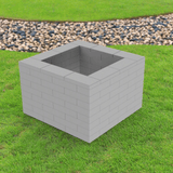 PolyBrick Raised Bed Garden Kit Durable Sustainable Planters With Tool Free Assembly For Easy Gardening - Armstrong Cheshire