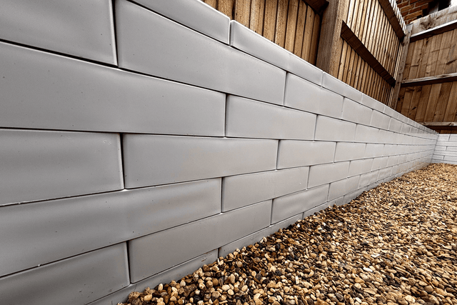 PolyBrick Raised Bed Garden Kit Durable Sustainable Planters With Tool Free Assembly For Easy Gardening - Armstrong Cheshire
