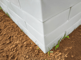 PolyBrick Raised Bed Garden Kit Durable Sustainable Planters With Tool Free Assembly For Easy Gardening - Armstrong Cheshire