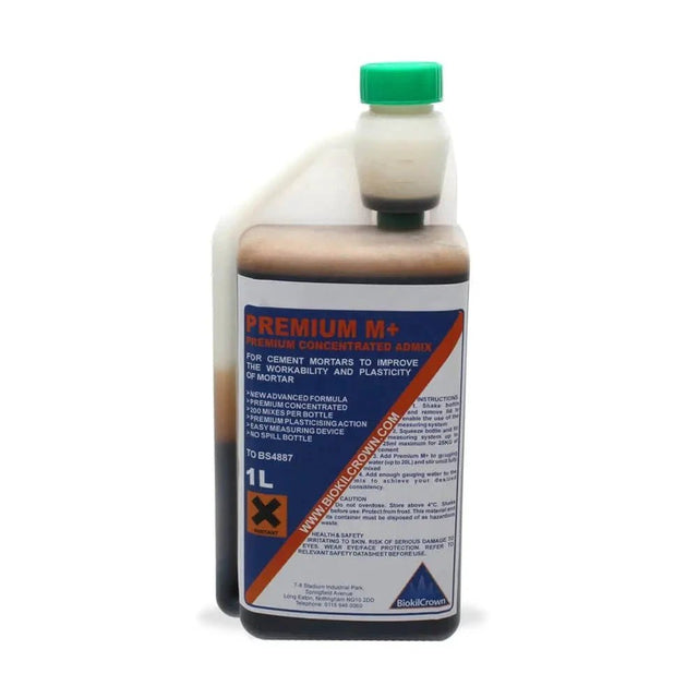 Premium M+ - Ready-Mixed Salt-Resistant Renovating Plaster - Biokil Crown - Armstrong Cheshire