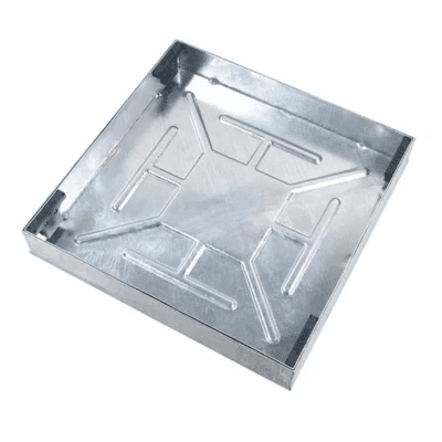 Recessed Block Pavior Manhole Cover & Frame 600 x 600 x 100mm 10T - Armstrong Cheshire