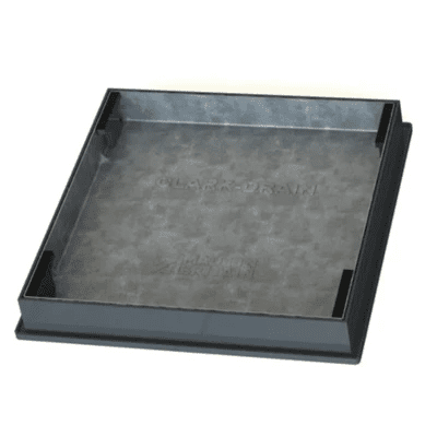 Recessed Block Pavior Manhole Cover & Frame 600 x 600 x 80mm 10T - Armstrong Cheshire