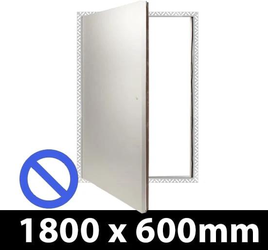 Riser Door Access Panel 1800 x 600mm Beaded Frame by Akor