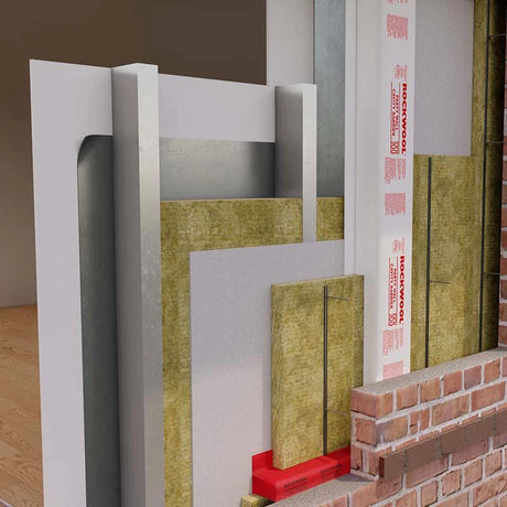 Rockwool Rainscreen Duo Slab 1200mm x 600mm - Armstrong Cheshire