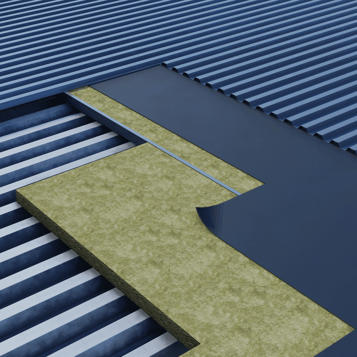 Rockwool RW5 Acoustic Mineral Wool Insulation 1200mm x 600mm - Armstrong Cheshire