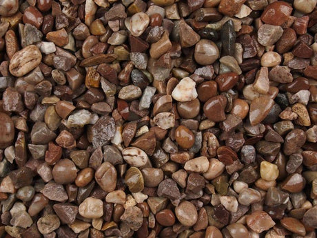Rose Quartzite Gravel 20mm 25/50 20kg Bags - Armstrong Cheshire
