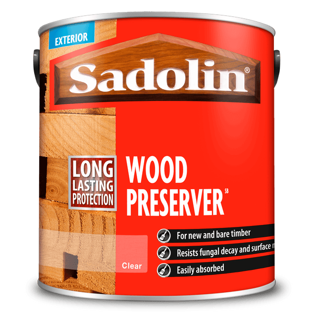 Sadolin Wood Preserver Clear - 2.5 L - Armstrong Cheshire