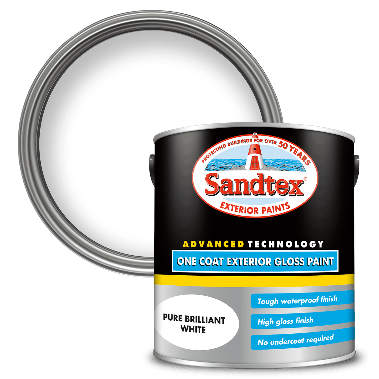 Sandtex 1 Coat Exterior Gloss - Armstrong Cheshire