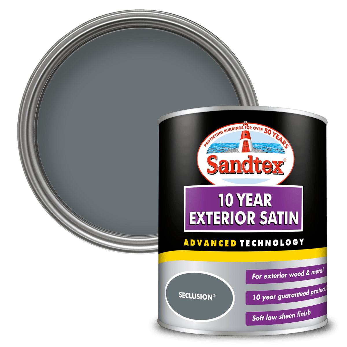 Sandtex Sandtex 10 Year Satin | Long-Lasting Satin Finish Paint – Armstrong ...