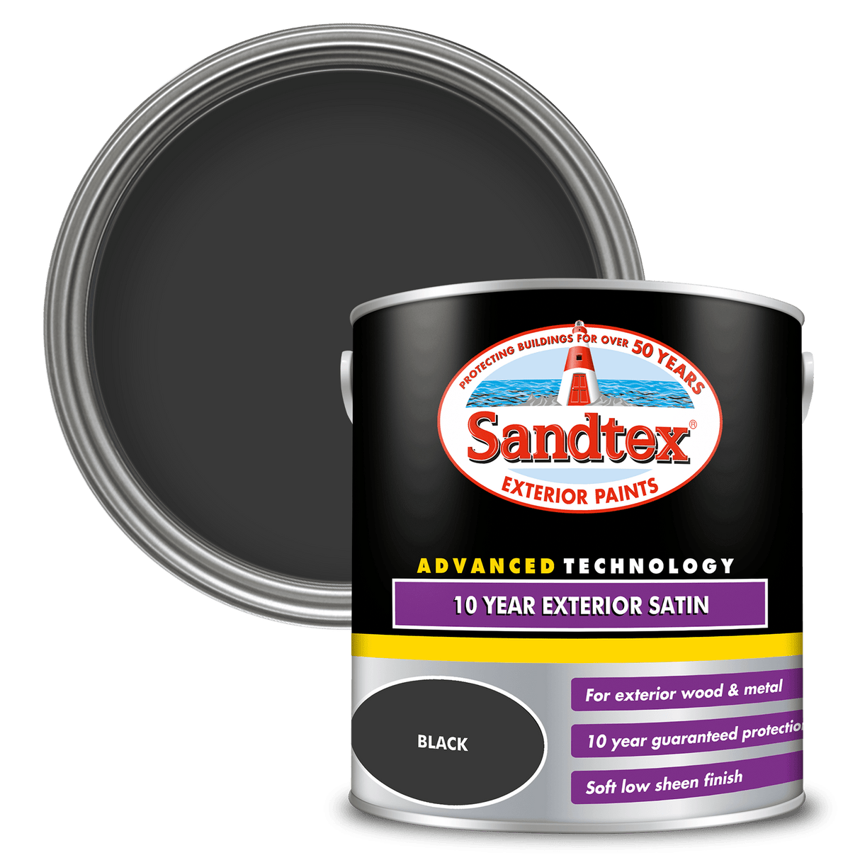 Sandtex 10 Year Satin - Armstrong Cheshire