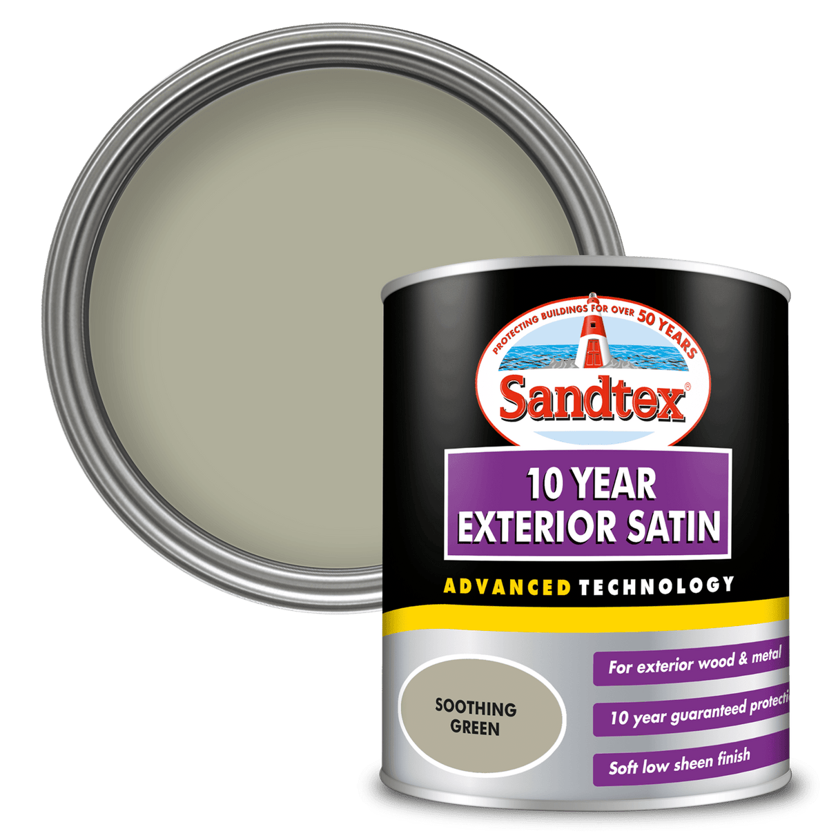 Sandtex 10 Year Satin - Armstrong Cheshire