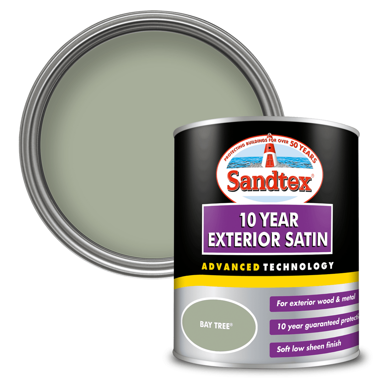 Sandtex 10 Year Satin - Armstrong Cheshire