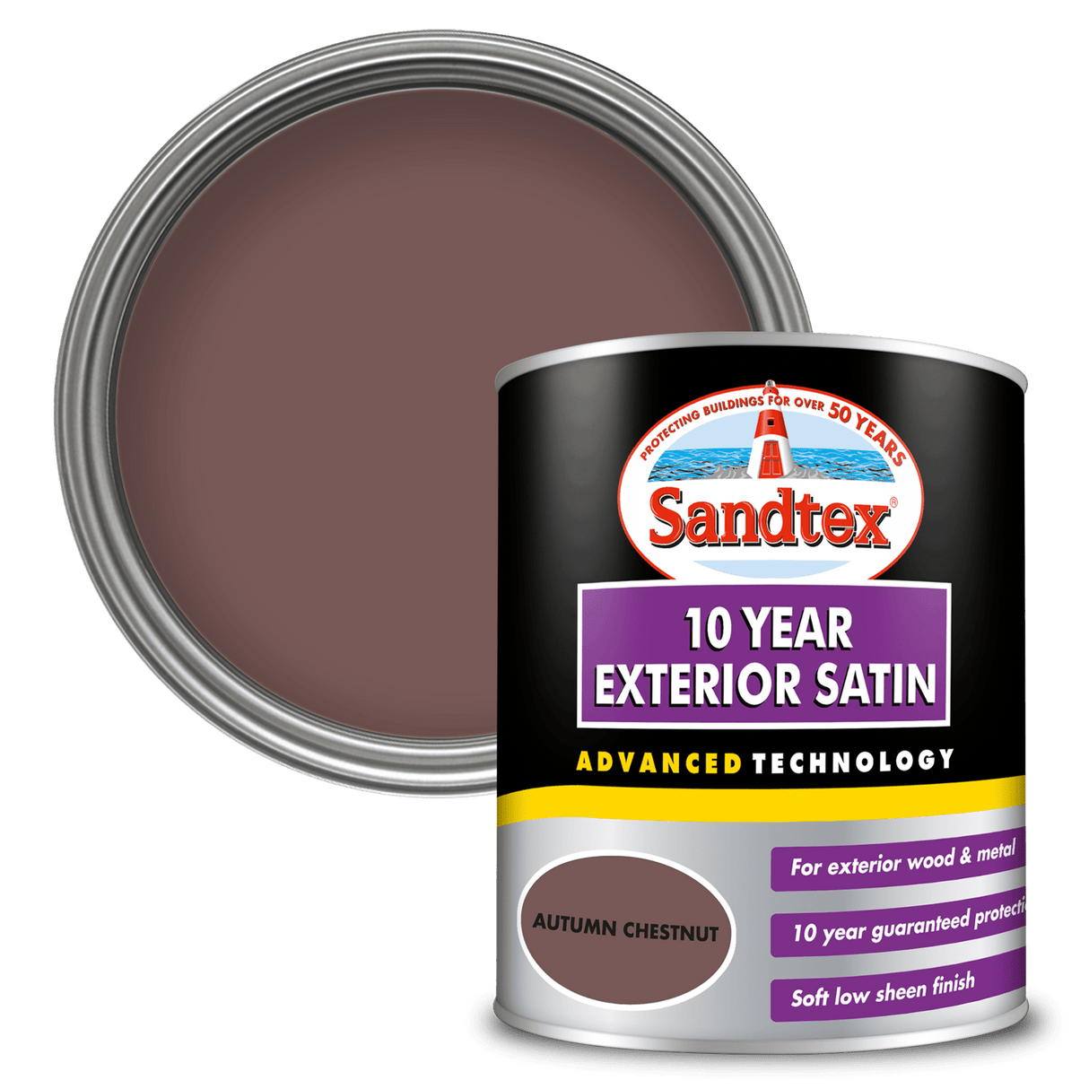 Sandtex 10 Year Satin - Armstrong Cheshire