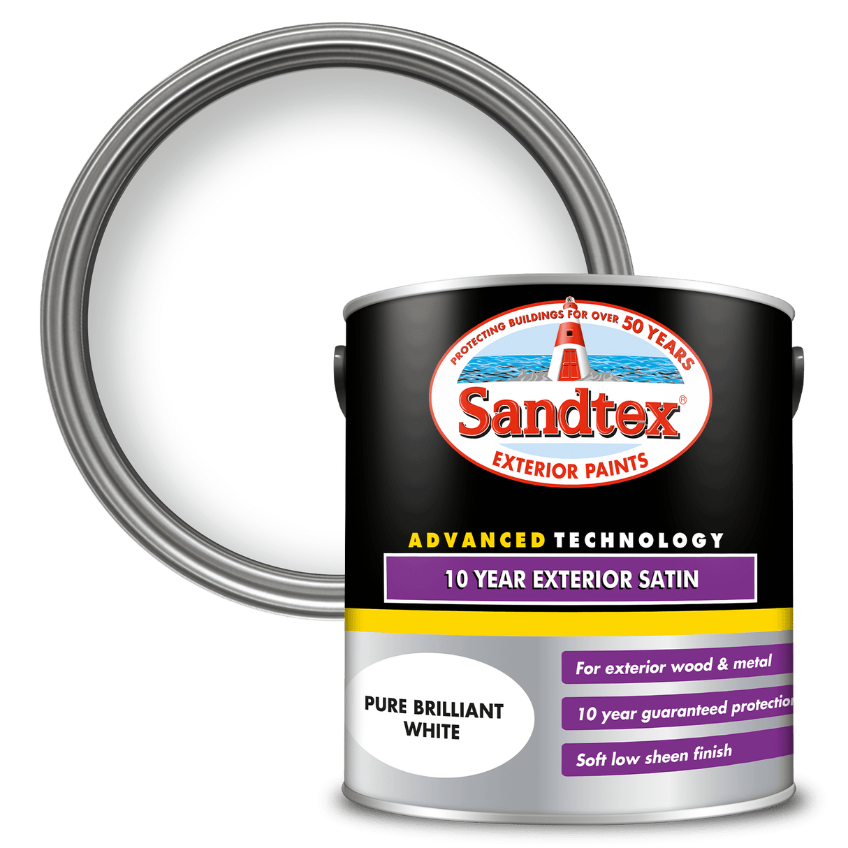 Sandtex 10 Year Satin - Armstrong Cheshire