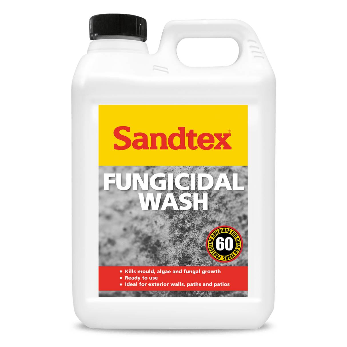 Sandtex Fungicidal Wash Clear - 2.5 L - Armstrong Cheshire
