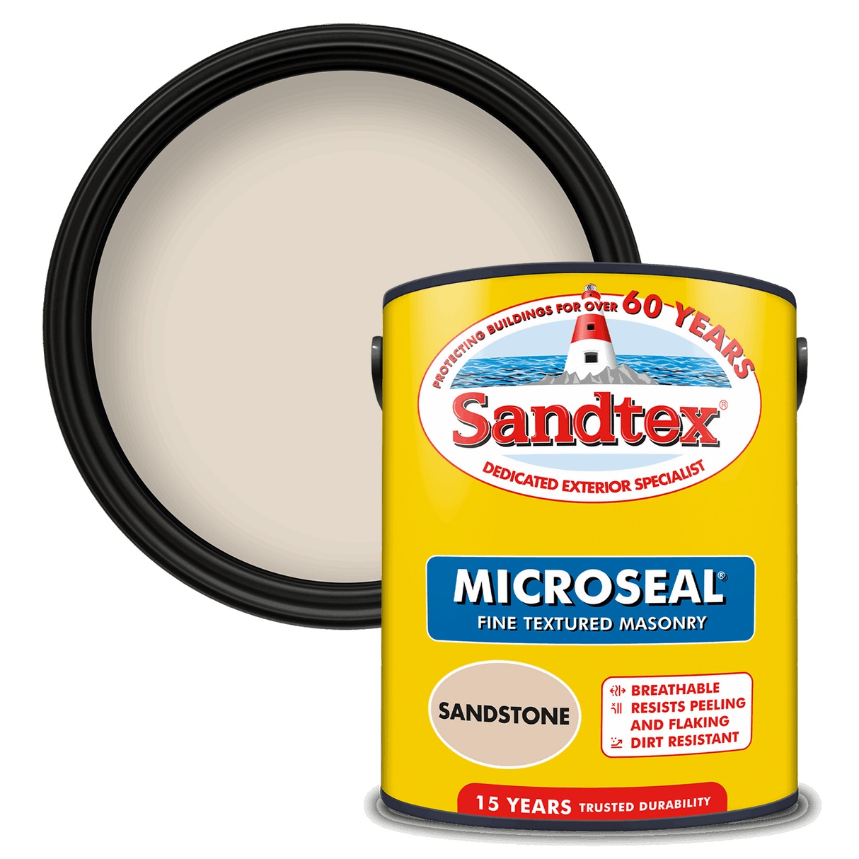 Sandtex MicroSeal Texture Masonry - Armstrong Cheshire