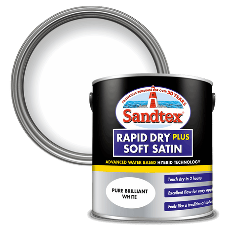 Sandtex Rapid Dry Satin - Armstrong Cheshire