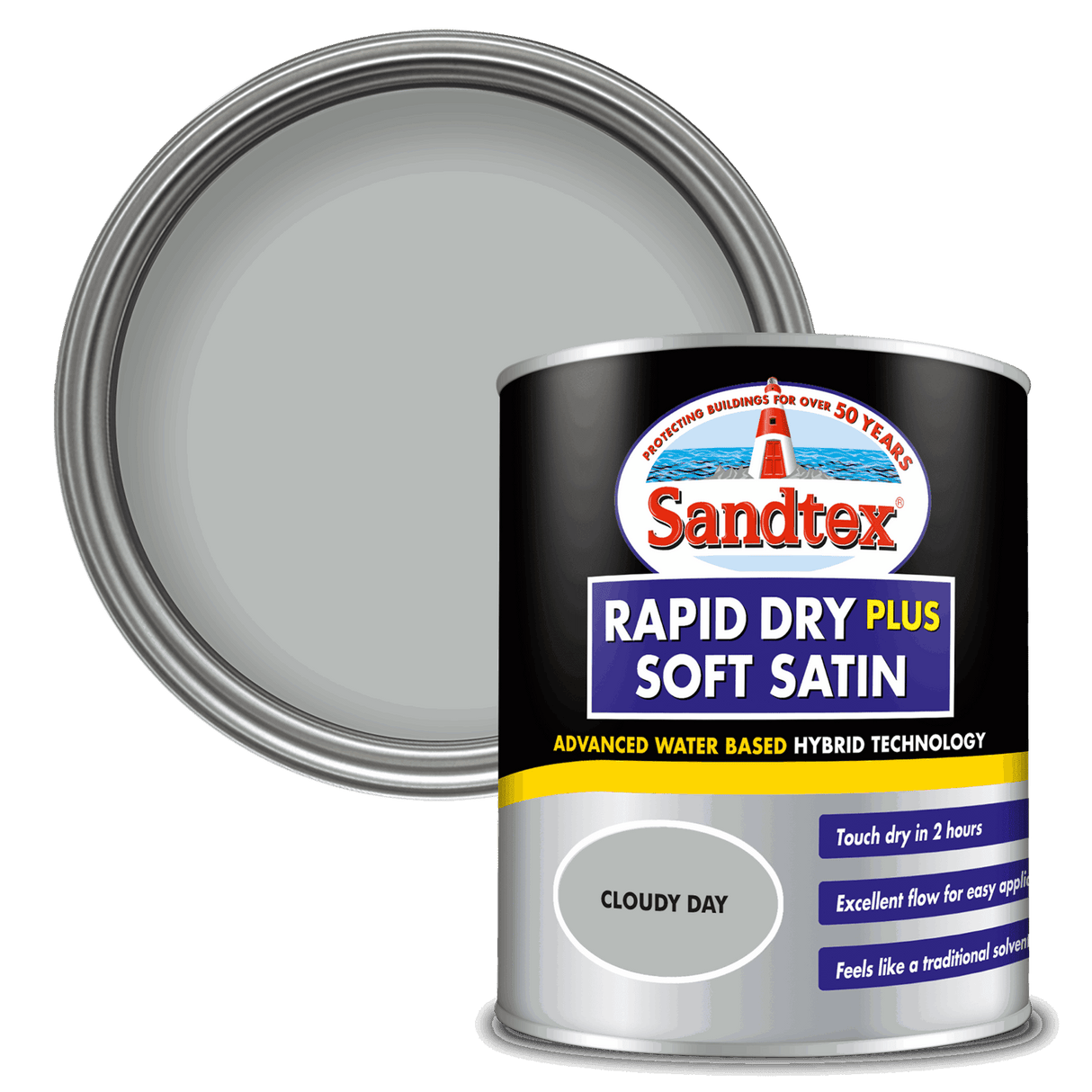 Sandtex Rapid Dry Satin - Armstrong Cheshire