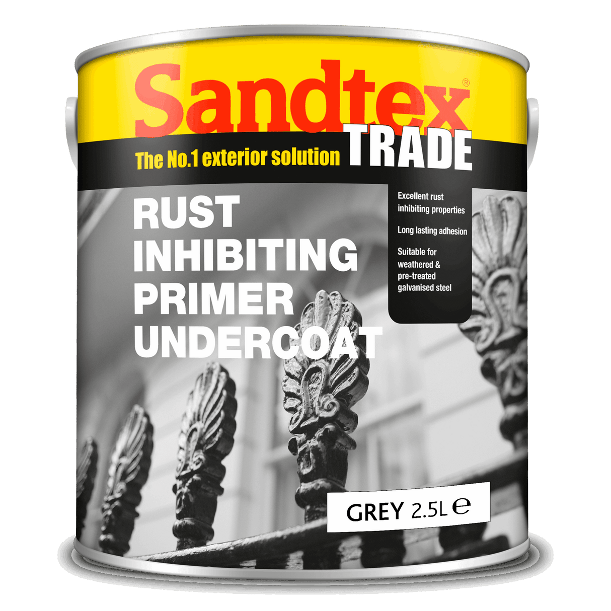 Sandtex Trade Rust Inhib Primer Grey - 2.5 L - Armstrong Cheshire