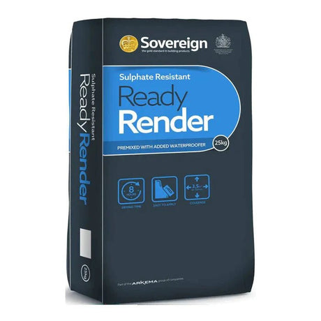 Sovereign Sulphate Resistant Ready Render 25kg - Armstrong Cheshire