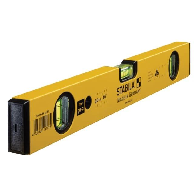 Stabila Double Plumb Spirit Level 3 Vial 70-2