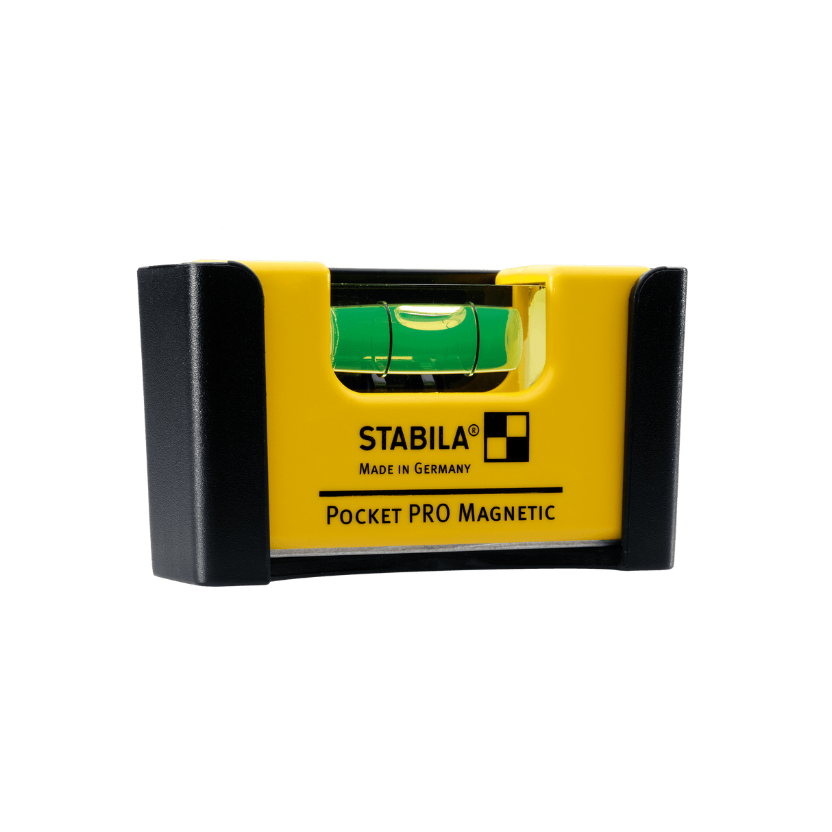 Stabila Pocket PRO Magnetic Spirit Level For Pros With Aluminium Housing V Grooved Surfaces And Rare Earth Magnets