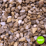 Staffordshire Pink Gravel Stone by Dandy's Topsoil & Landscape Supplies