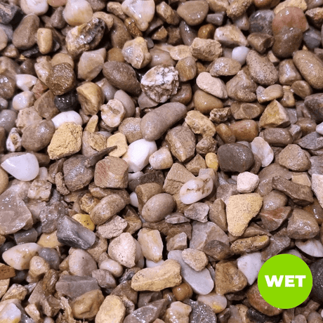 Staffordshire Pink Gravel Stone by Dandy's Topsoil & Landscape Supplies