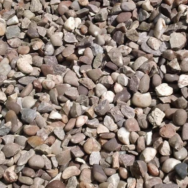 Staffordshire Pink Gravel Stone by Dandy's Topsoil & Landscape Supplies