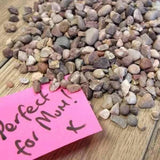 Staffordshire Pink Gravel Stone by Dandy's Topsoil & Landscape Supplies