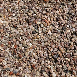 Staffordshire Pink Gravel Stone by Dandy's Topsoil & Landscape Supplies