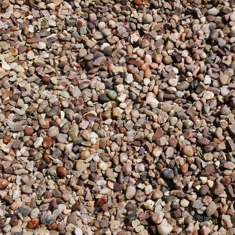 Staffordshire Pink Gravel Stone by Dandy's Topsoil & Landscape Supplies