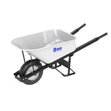 Steel Tray Wheelbarrow with Leg Stabiliser