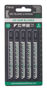 T101D Jigsaw Blades 5 Pack - 1166 - Armstrong Cheshire