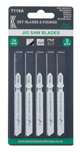 T118A Metal Cutting Jigsaw blades - 1188 - Armstrong Cheshire
