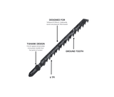 T144D Jigsaw Blades 5 Pack - 1144 - Armstrong Cheshire