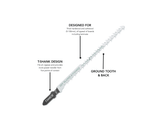 T344CB Double sided Jigsaw Blades - 1211 - Armstrong Cheshire