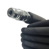 TEMA Male - TEMA Female Quick Release Heavy Duty 5/16" Rubber Pressure Washer Hose - Armstrong Cheshire
