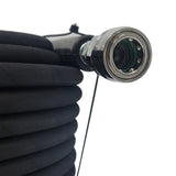 TEMA Male - TEMA Female Quick Release Heavy Duty 5/16" Rubber Pressure Washer Hose - Armstrong Cheshire